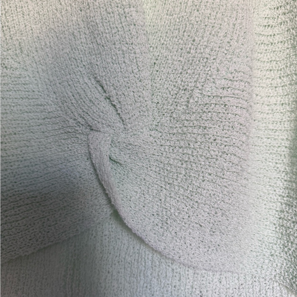 Boston Proper Light Green Textured Knit Top - Picture 16 of 16